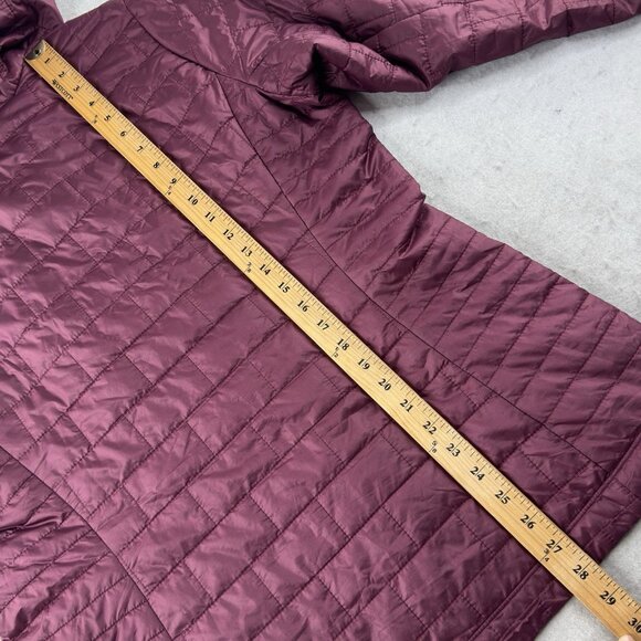 Patagonia Nano Puff Insulated Hoody Women’s XL Burgundy 84227 Quilted Gorpcore - Picture 8 of 12